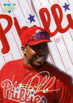 #19 Wes Chamberlain - Philadelphia Phillies - 1993 Studio Baseball
