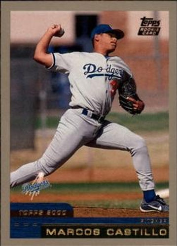 #T19 Marcos Castillo - Los Angeles Dodgers - 2000 Topps Traded & Rookies Baseball