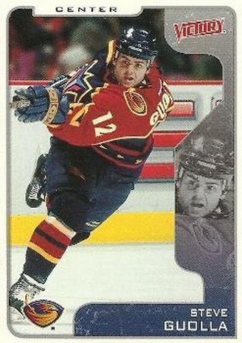 #19 Steve Guolla - Atlanta Thrashers - 2001-02 Upper Deck Victory Hockey