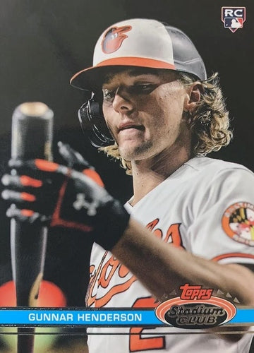#19c Gunnar Henderson - Baltimore Orioles - 2023 Stadium Club Baseball