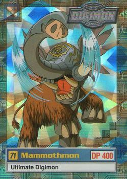 #19of32 71 Mammothmon - 2000 Upper Deck Digimon Series 2 - Silver Foil
