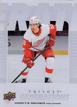 #TG-1B Moritz Seider - Detroit Red Wings - 2023-24 Upper Deck Trilogy - Generations Hockey