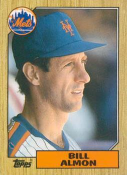 #1T Bill Almon - New York Mets - 1987 Topps Traded Baseball