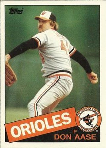 #1T Don Aase - Baltimore Orioles - 1985 Topps Traded Baseball