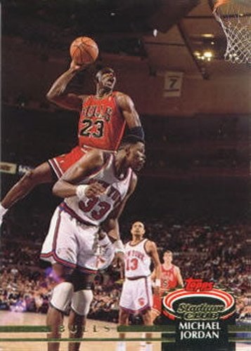 #1 Michael Jordan - Chicago Bulls - 1992-93 Stadium Club Basketball