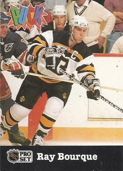 #1 Ray Bourque - Boston Bruins - 1991-92 Pro Set PUCK Hockey