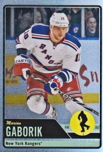 #1 Marian Gaborik - New York Rangers - 2012-13 O-Pee-Chee - Rainbow Hockey