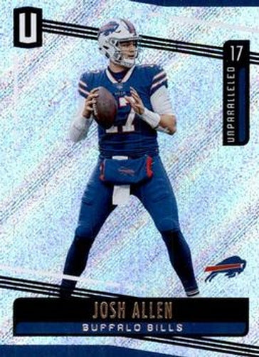 #1 Josh Allen - Buffalo Bills - 2019 Panini Unparalleled Football