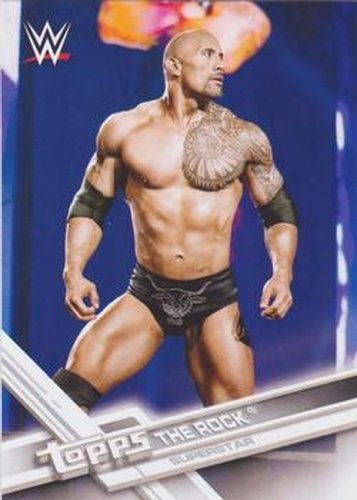 #1a The Rock - 2017 Topps WWE Wrestling