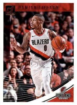 #1 Damian Lillard - Portland Trail Blazers - 2018-19 Donruss Basketball