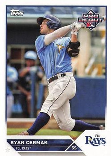 #PD-1 Ryan Cermak - FCL Rays - 2023 Topps Pro Debut Baseball