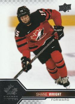 #1 Shane Wright - Canada - 2022-23 Upper Deck Team Canada Juniors Hockey