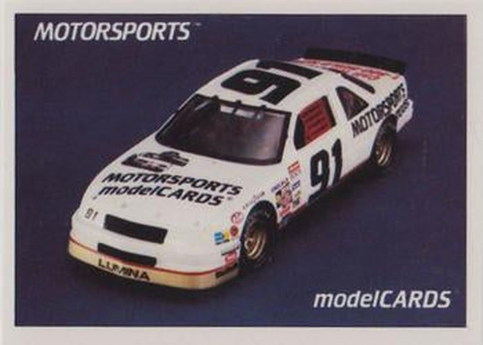 #1 Cover - 1991 Motorsports Modelcards Racing
