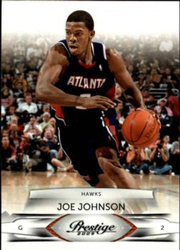 #1 Joe Johnson - Atlanta Hawks - 2009-10 Panini Prestige Basketball
