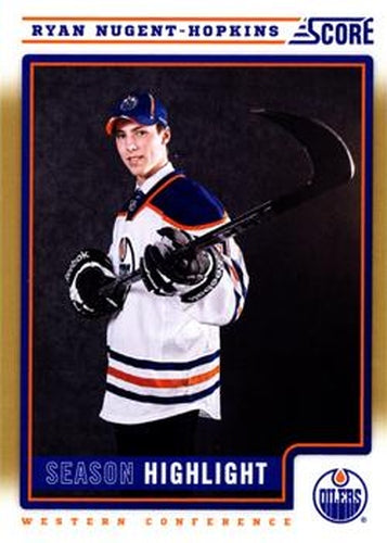 #1 Ryan Nugent-Hopkins - Edmonton Oilers - 2012-13 Score - Gold Rush Hockey