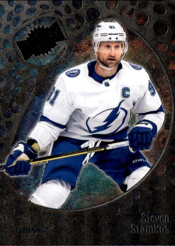 #1 Steven Stamkos - Tampa Bay Lightning - 2022-23 SkyBox Metal Universe Hockey