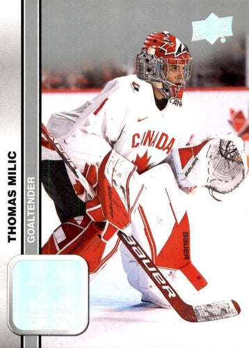 #1 Thomas Milic - Canada - 2023 Upper Deck Team Canada Juniors Hockey