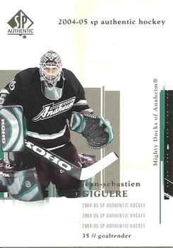 #1 Jean-Sebastien Giguere - Anaheim Mighty Ducks - 2004-05 SP Authentic Hockey