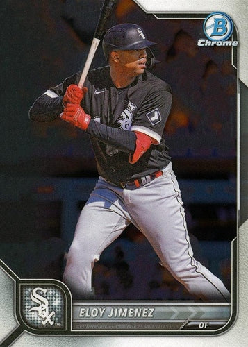 #1 Eloy Jimenez - Chicago White Sox - 2022 Bowman Chrome Baseball