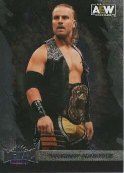 #1 Hangman Adam Page - 2022 SkyBox Metal Universe AEW Wrestling