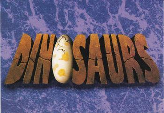 #1 Dinosaurs - 1992 Pro Set Dinosaurs