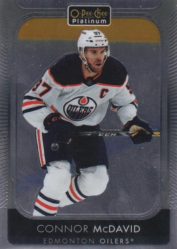 #1 Connor McDavid - Edmonton Oilers - 2021-22 O-Pee-Chee Platinum Hockey