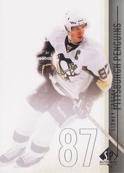 #1 Sidney Crosby - Pittsburgh Penguins - 2010-11 SP Authentic Hockey