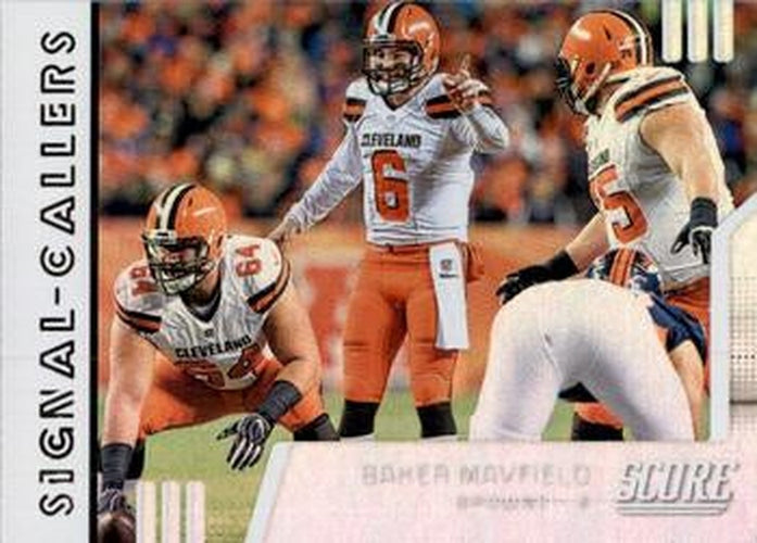 #SC-1 Baker Mayfield - Cleveland Browns - 2019 Score - Signal-Callers Football
