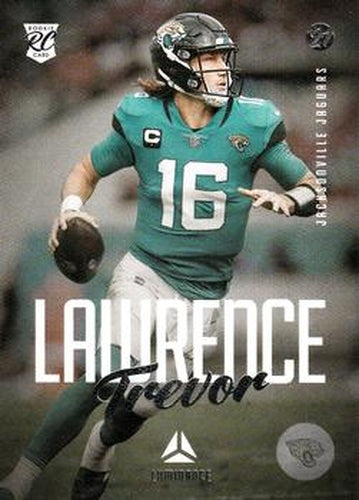 #201 Trevor Lawrence - Jacksonville Jaguars - 2021 Panini Chronicles - Luminance Update Rookies Football