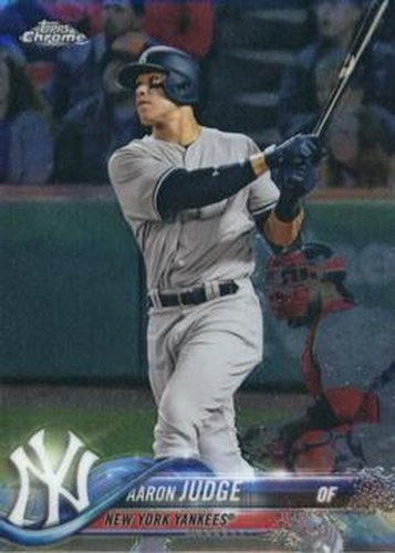 #1 Aaron Judge - New York Yankees - 2018 Topps Chrome Baseball