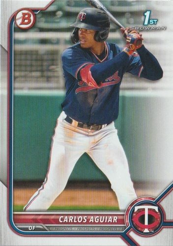 #BP-1 Carlos Aguiar - Minnesota Twins - 2022 Bowman - Prospects Baseball