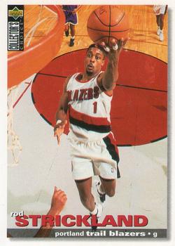 #1 Rod Strickland - Portland Trail Blazers - 1995-96 Collector's Choice Basketball