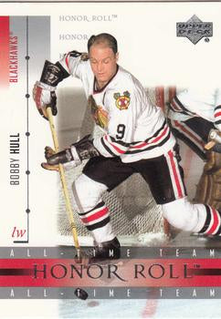 #1 Bobby Hull - Chicago Blackhawks - 2001-02 Upper Deck Honor Roll Hockey