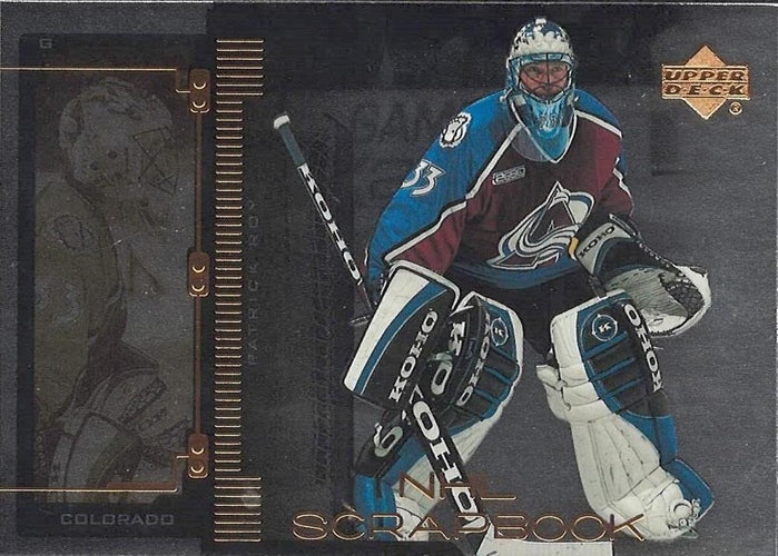#SB-1 Patrick Roy - Colorado Avalanche - 1999-00 Upper Deck - NHL Scrapbook Hockey