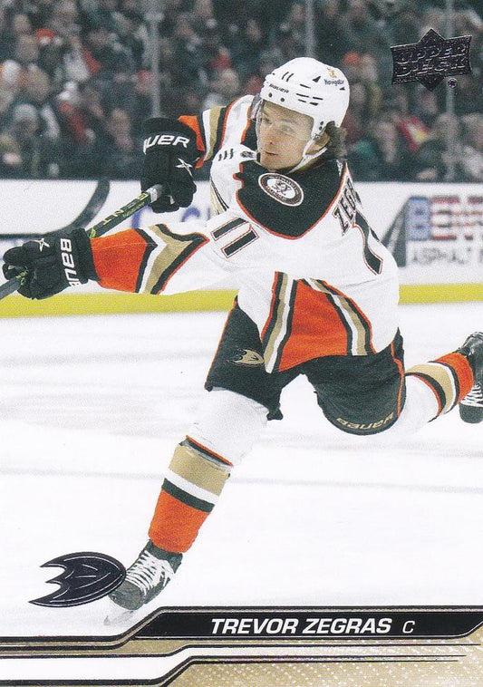 #1 Trevor Zegras - Anaheim Ducks - 2023-24 Upper Deck Hockey