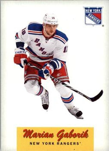 #1 Marian Gaborik - New York Rangers - 2012-13 O-Pee-Chee - Retro Hockey