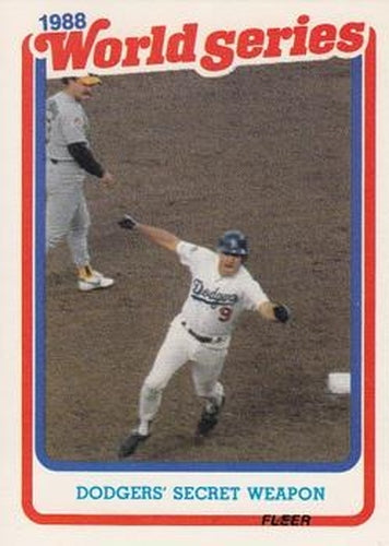 #1 Dodgers' Secret Weapon - Los Angeles Dodgers - 1989 Fleer - World Series Baseball