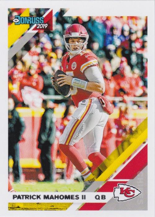 #1 Patrick Mahomes II - Kansas City Chiefs - 2019 Donruss Football