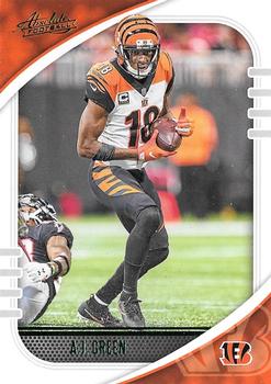 #1 A.J. Green - Cincinnati Bengals - 2020 Panini Absolute - Green Football