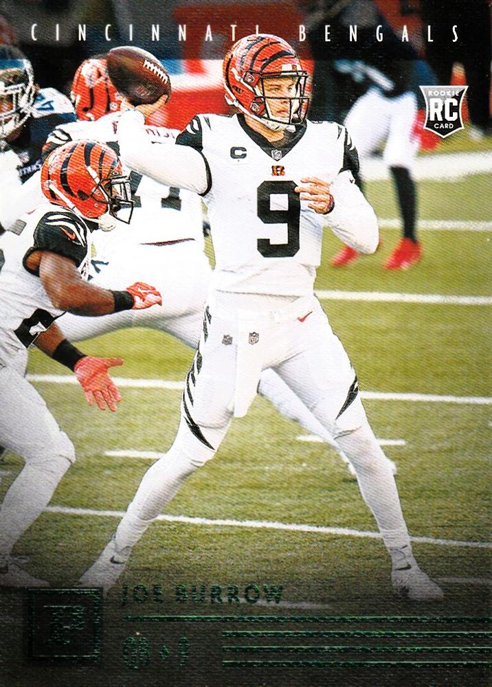 #PA-1 Joe Burrow - Cincinnati Bengals - 2020 Panini Chronicles - Panini Green Football