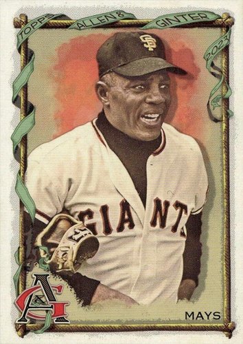 #1 Willie Mays - San Francisco Giants - 2023 Topps Allen & Ginter Baseball