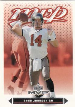 #1 Brad Johnson - Tampa Bay Buccaneers - 2003 Upper Deck MVP Football