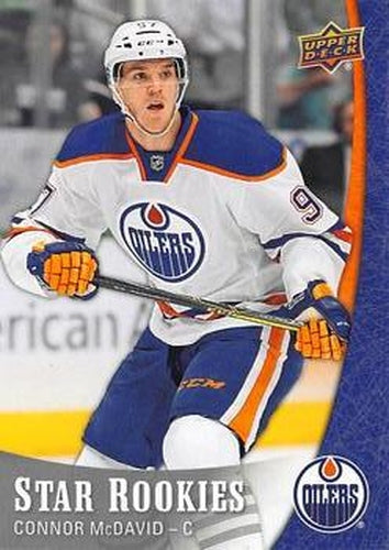 #1 Connor McDavid - Edmonton Oilers - 2015-16 Upper Deck Star Rookies Hockey