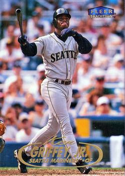 #1 Ken Griffey, Jr. - Seattle Mariners - 1998 Fleer Tradition Baseball