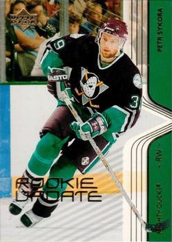 #1 Petr Sykora - Anaheim Mighty Ducks - 2003-04 Upper Deck Rookie Update Hockey