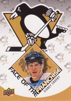 #FF1 Sidney Crosby - Pittsburgh Penguins - 2009-10 Upper Deck - Face of the Franchise Hockey