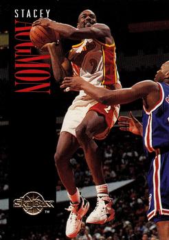 #1 Stacey Augmon - Atlanta Hawks - 1994-95 SkyBox Premium Basketball