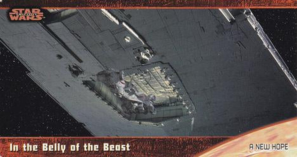 #1 In the Belly of the Beast - 1997 Topps Widevision Star Wars Trilogy