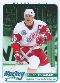 #HH66 Steve Yzerman - Detroit Red Wings - 2011-15 Upper Deck - Hockey Heroes