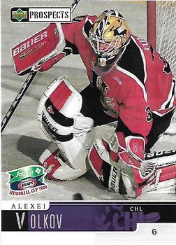 #1 Alexei Volkov - Halifax Mooseheads - 1999-00 Upper Deck Sobeys Kraft Memorial Cup Hockey